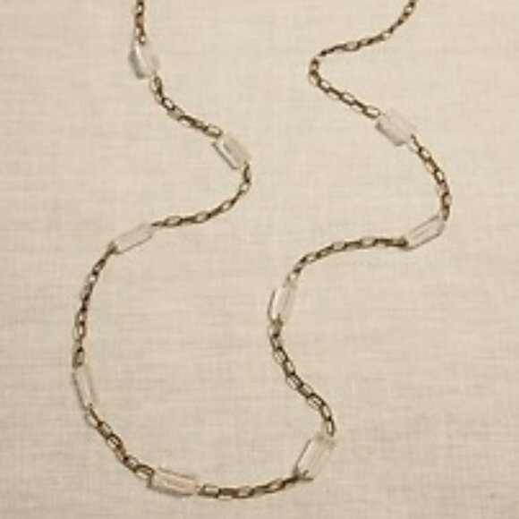 Kayla Crystal Statement Necklace by Aureus + Argent - Picture 1 of 9